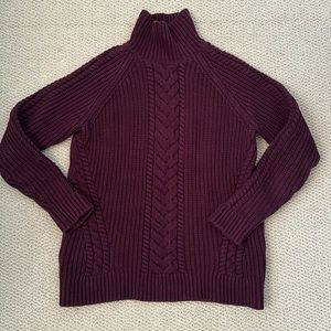 Lululemon cable knit sweater.